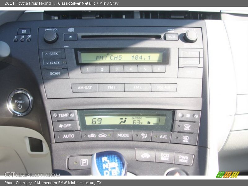 Classic Silver Metallic / Misty Gray 2011 Toyota Prius Hybrid II