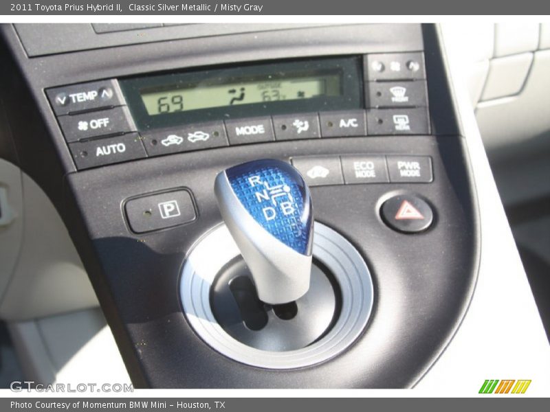 Classic Silver Metallic / Misty Gray 2011 Toyota Prius Hybrid II