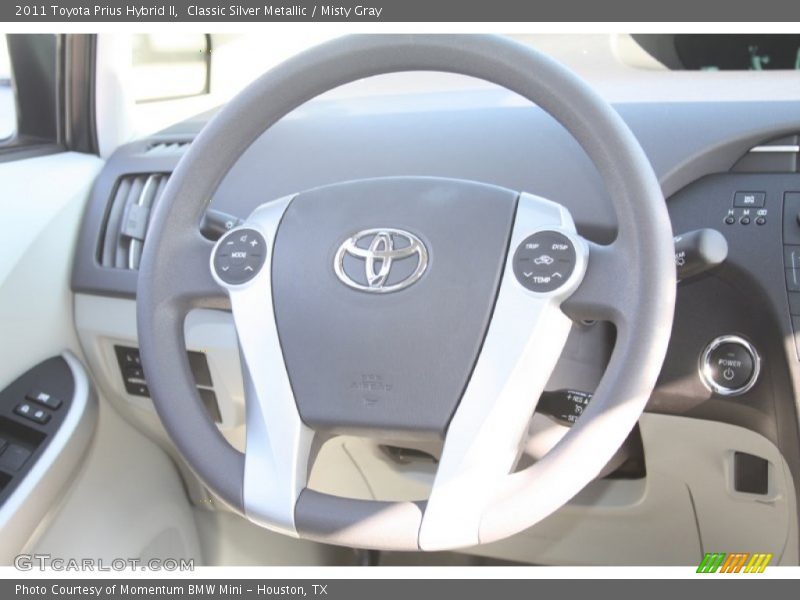 Classic Silver Metallic / Misty Gray 2011 Toyota Prius Hybrid II
