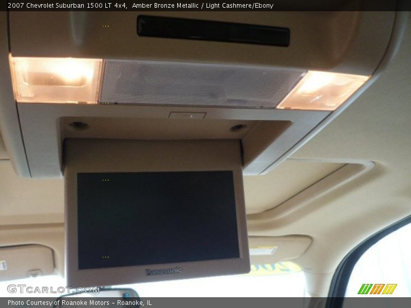 Amber Bronze Metallic / Light Cashmere/Ebony 2007 Chevrolet Suburban 1500 LT 4x4
