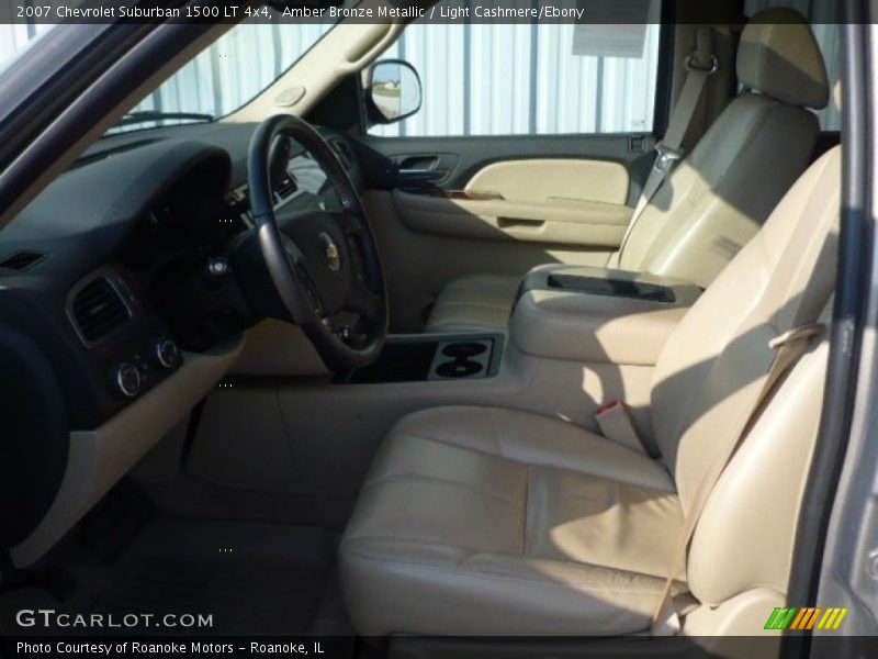 Amber Bronze Metallic / Light Cashmere/Ebony 2007 Chevrolet Suburban 1500 LT 4x4