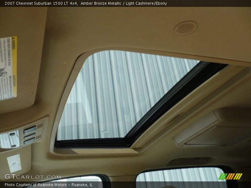 Amber Bronze Metallic / Light Cashmere/Ebony 2007 Chevrolet Suburban 1500 LT 4x4