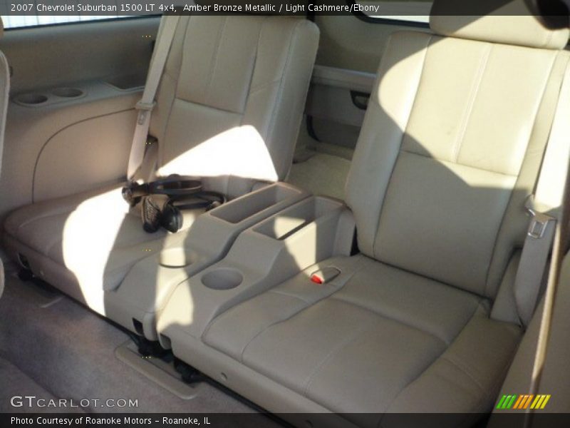 Amber Bronze Metallic / Light Cashmere/Ebony 2007 Chevrolet Suburban 1500 LT 4x4