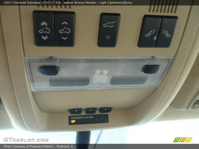 Amber Bronze Metallic / Light Cashmere/Ebony 2007 Chevrolet Suburban 1500 LT 4x4