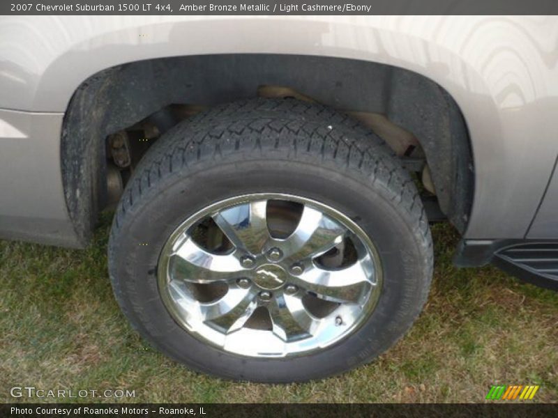 Amber Bronze Metallic / Light Cashmere/Ebony 2007 Chevrolet Suburban 1500 LT 4x4