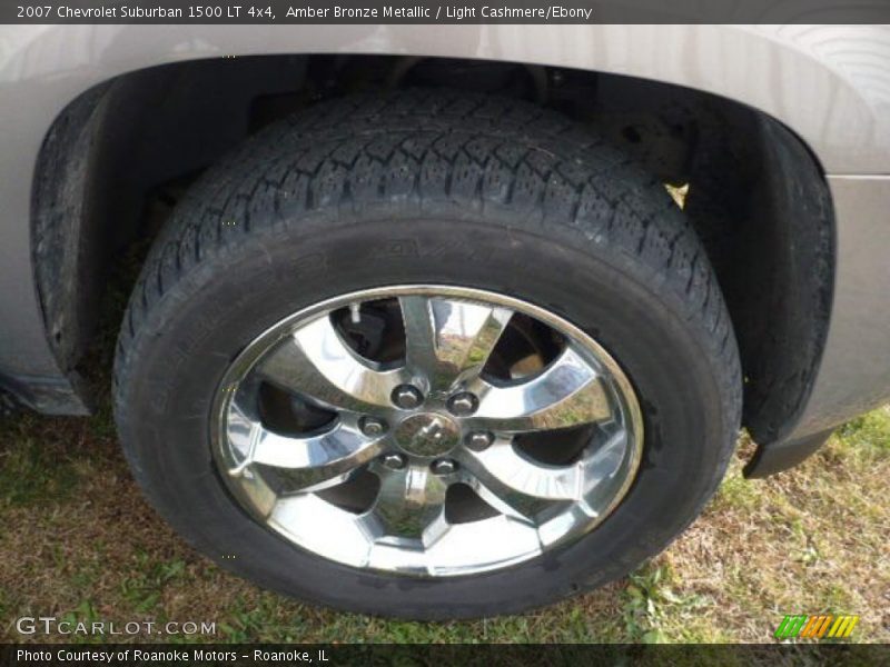 Amber Bronze Metallic / Light Cashmere/Ebony 2007 Chevrolet Suburban 1500 LT 4x4