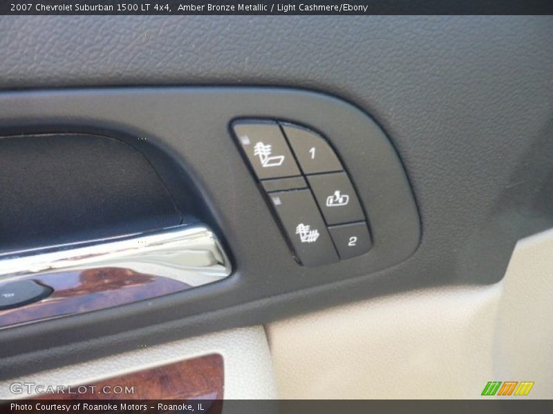 Amber Bronze Metallic / Light Cashmere/Ebony 2007 Chevrolet Suburban 1500 LT 4x4