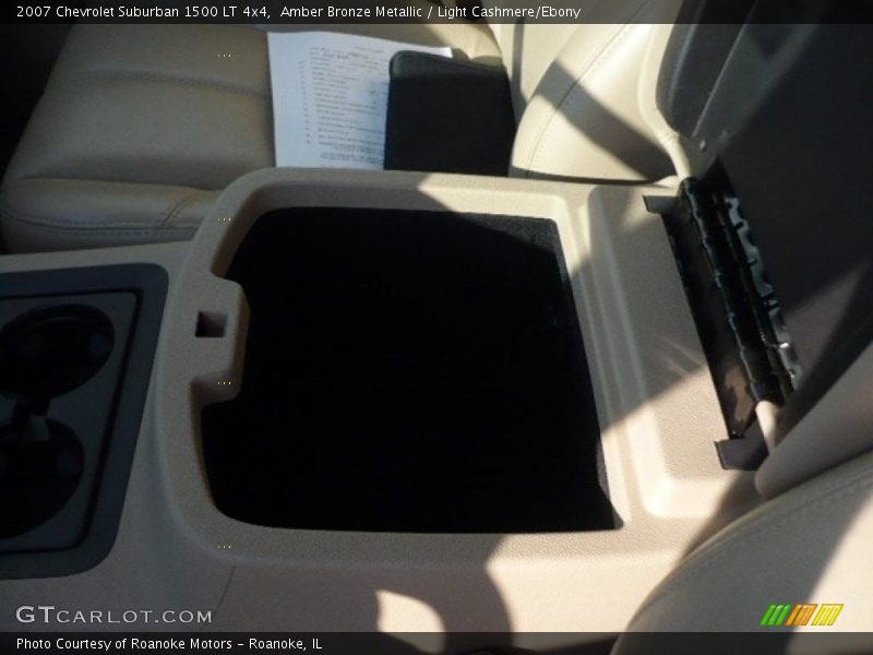 Amber Bronze Metallic / Light Cashmere/Ebony 2007 Chevrolet Suburban 1500 LT 4x4