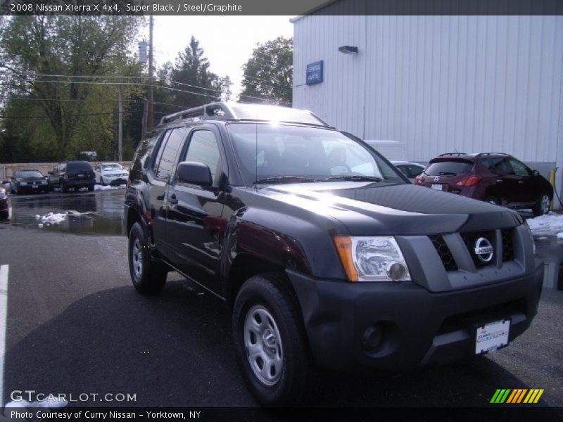 Super Black / Steel/Graphite 2008 Nissan Xterra X 4x4