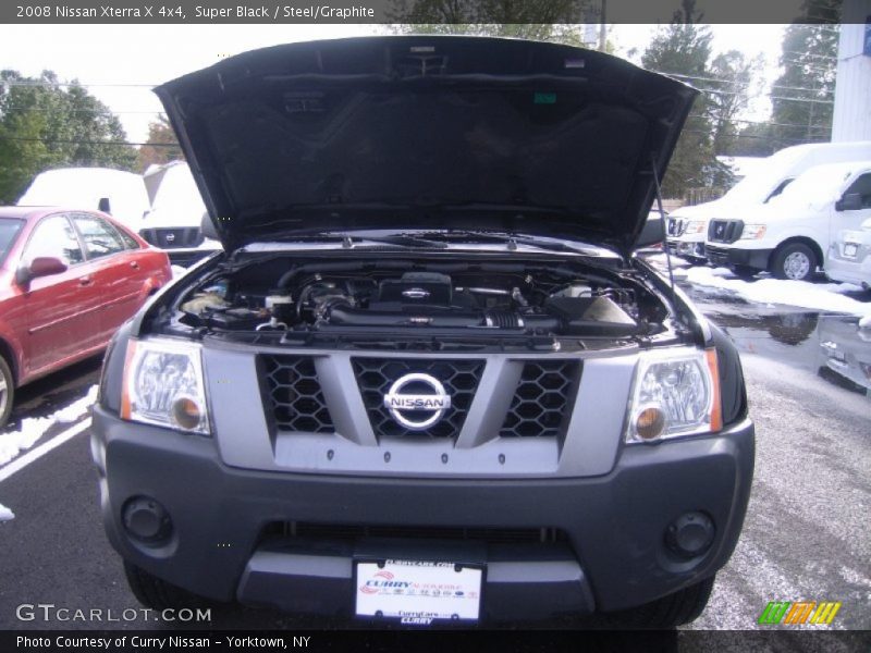 Super Black / Steel/Graphite 2008 Nissan Xterra X 4x4