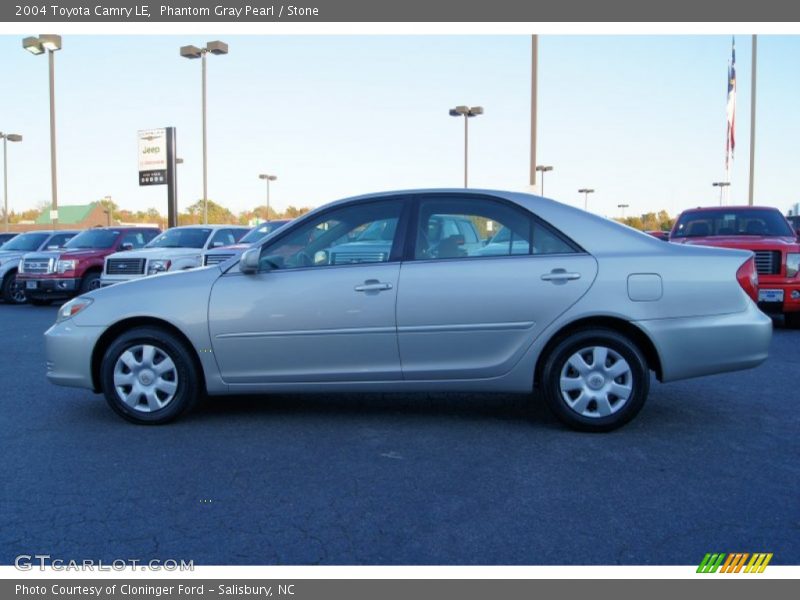 Phantom Gray Pearl / Stone 2004 Toyota Camry LE