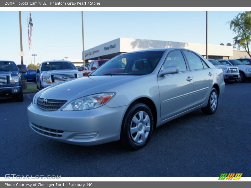 Phantom Gray Pearl / Stone 2004 Toyota Camry LE