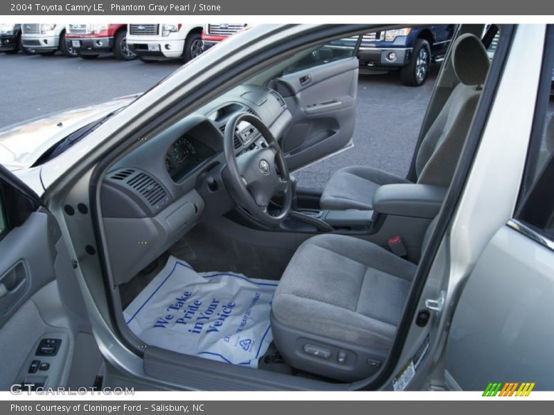 Phantom Gray Pearl / Stone 2004 Toyota Camry LE