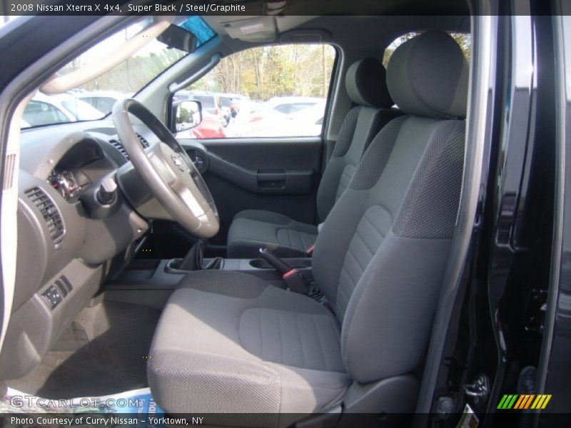 Super Black / Steel/Graphite 2008 Nissan Xterra X 4x4