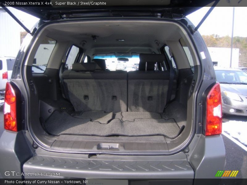 Super Black / Steel/Graphite 2008 Nissan Xterra X 4x4