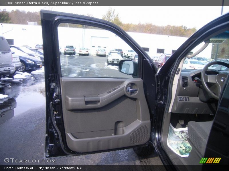 Super Black / Steel/Graphite 2008 Nissan Xterra X 4x4