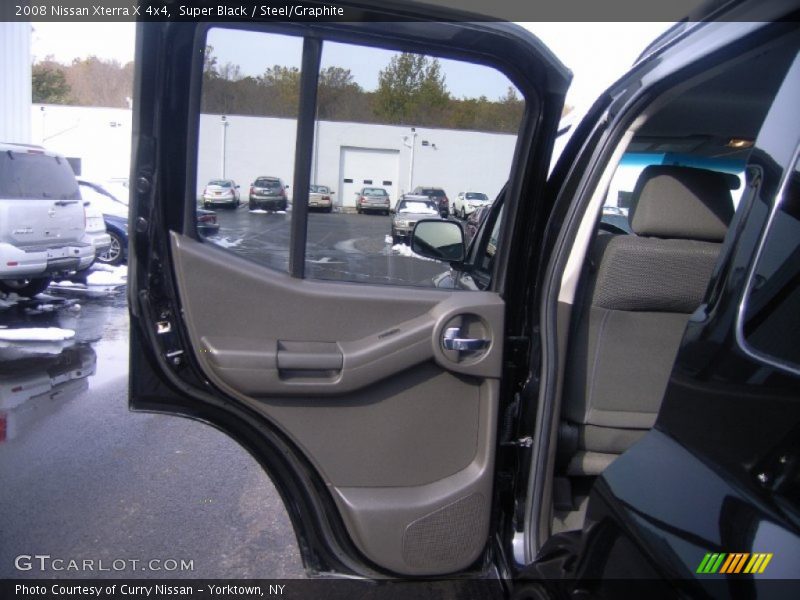 Super Black / Steel/Graphite 2008 Nissan Xterra X 4x4