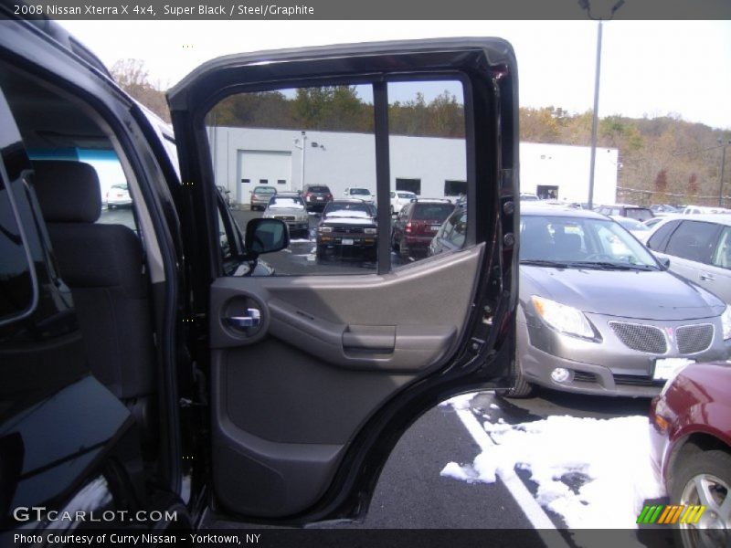 Super Black / Steel/Graphite 2008 Nissan Xterra X 4x4
