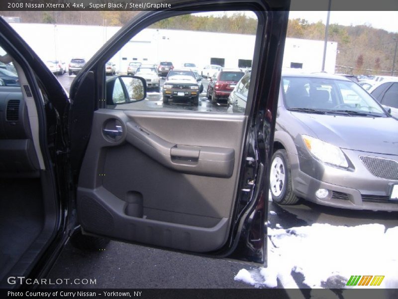 Super Black / Steel/Graphite 2008 Nissan Xterra X 4x4
