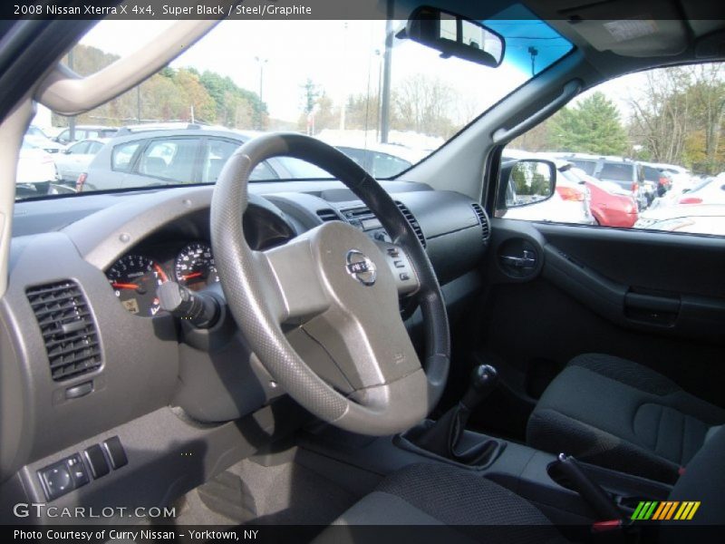 Super Black / Steel/Graphite 2008 Nissan Xterra X 4x4
