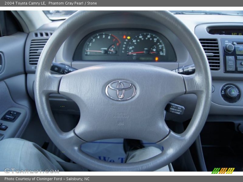 Phantom Gray Pearl / Stone 2004 Toyota Camry LE