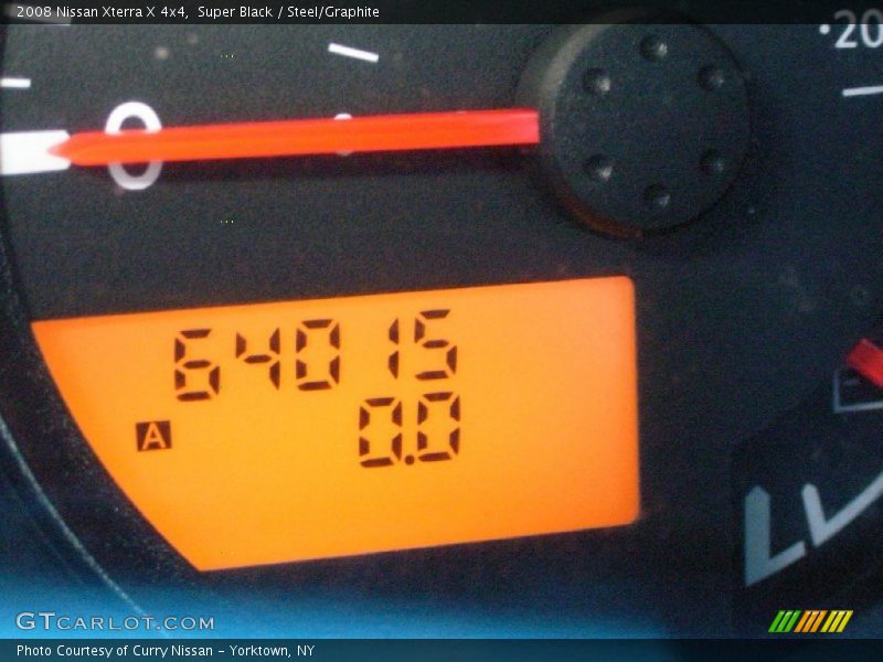 Super Black / Steel/Graphite 2008 Nissan Xterra X 4x4