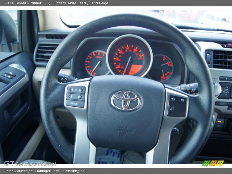 Blizzard White Pearl / Sand Beige 2011 Toyota 4Runner SR5