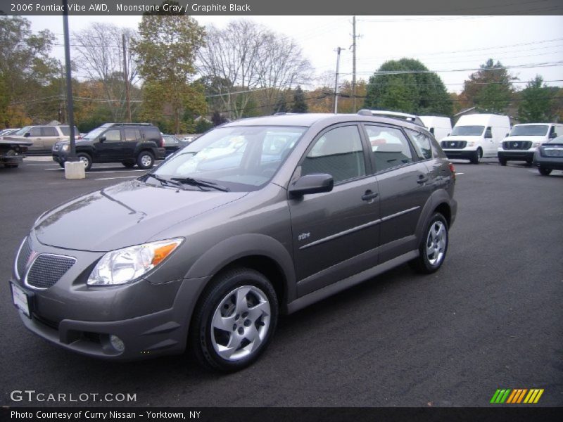 Moonstone Gray / Graphite Black 2006 Pontiac Vibe AWD