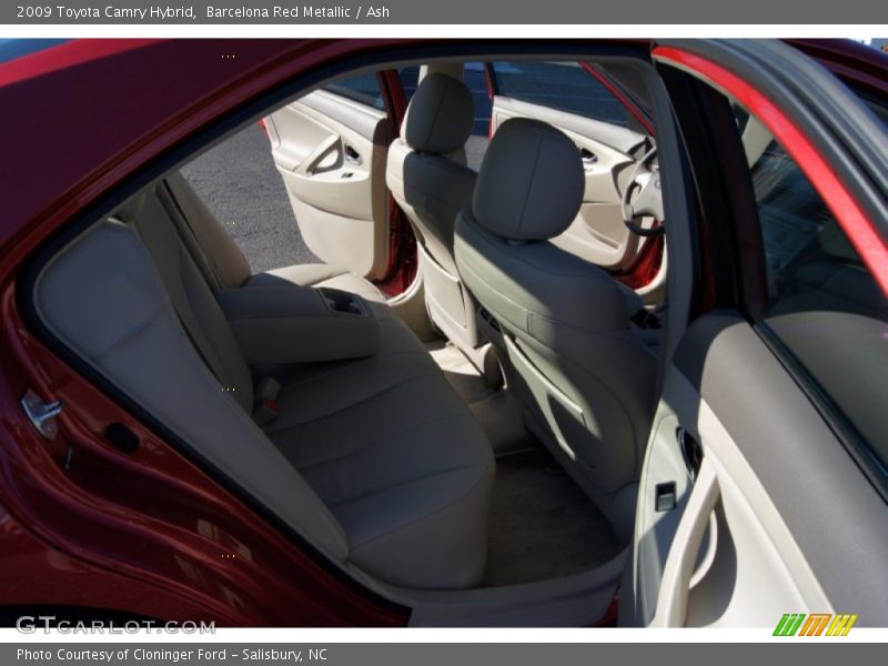Barcelona Red Metallic / Ash 2009 Toyota Camry Hybrid