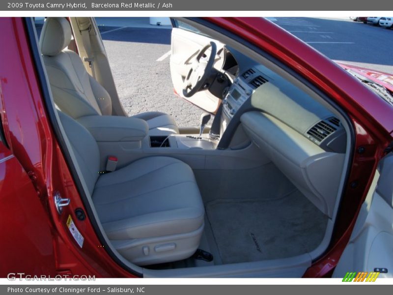 Barcelona Red Metallic / Ash 2009 Toyota Camry Hybrid