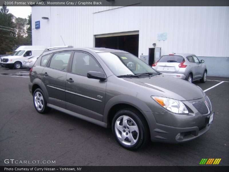 Moonstone Gray / Graphite Black 2006 Pontiac Vibe AWD