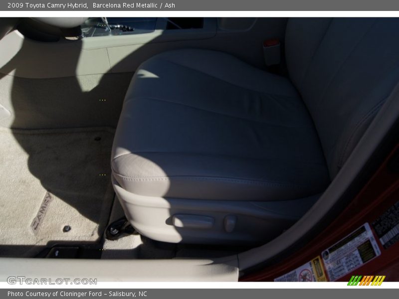 Barcelona Red Metallic / Ash 2009 Toyota Camry Hybrid