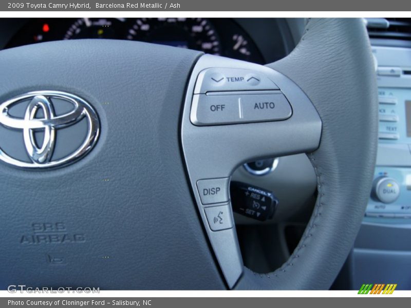 Barcelona Red Metallic / Ash 2009 Toyota Camry Hybrid