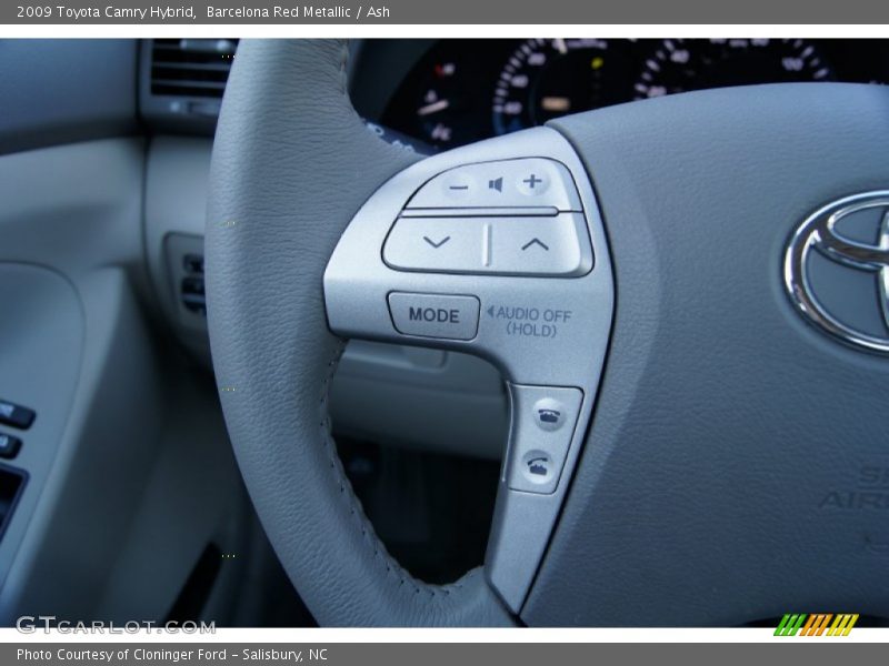 Barcelona Red Metallic / Ash 2009 Toyota Camry Hybrid