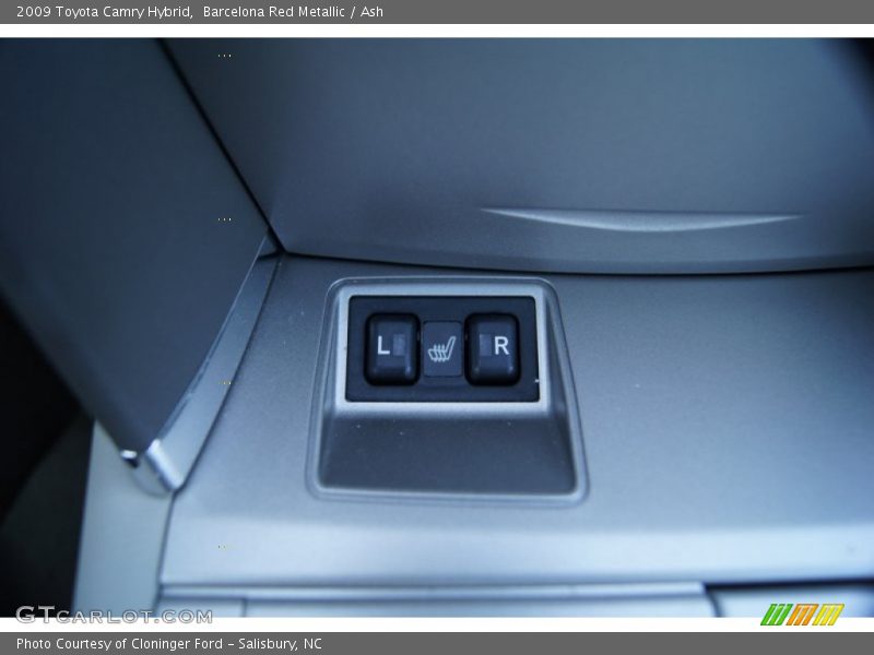 Barcelona Red Metallic / Ash 2009 Toyota Camry Hybrid