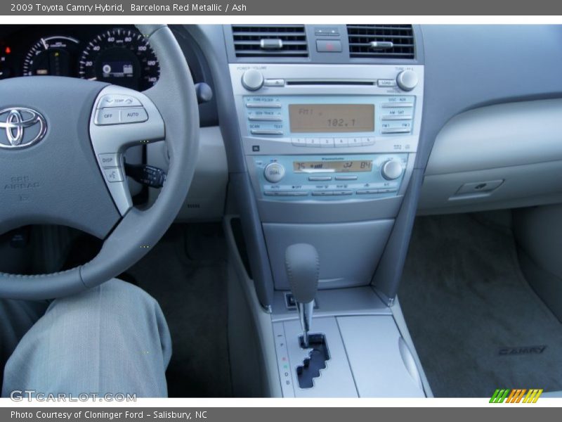 Barcelona Red Metallic / Ash 2009 Toyota Camry Hybrid