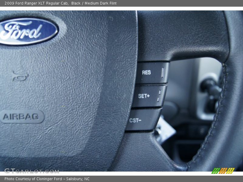 Black / Medium Dark Flint 2009 Ford Ranger XLT Regular Cab