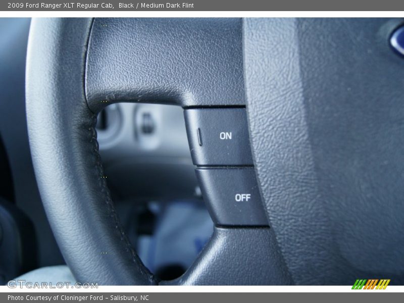 Black / Medium Dark Flint 2009 Ford Ranger XLT Regular Cab