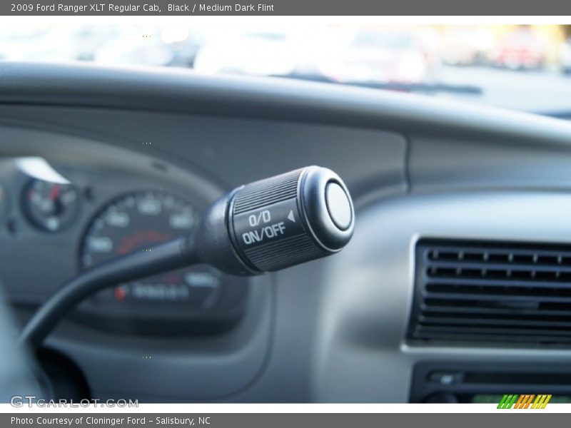 Black / Medium Dark Flint 2009 Ford Ranger XLT Regular Cab