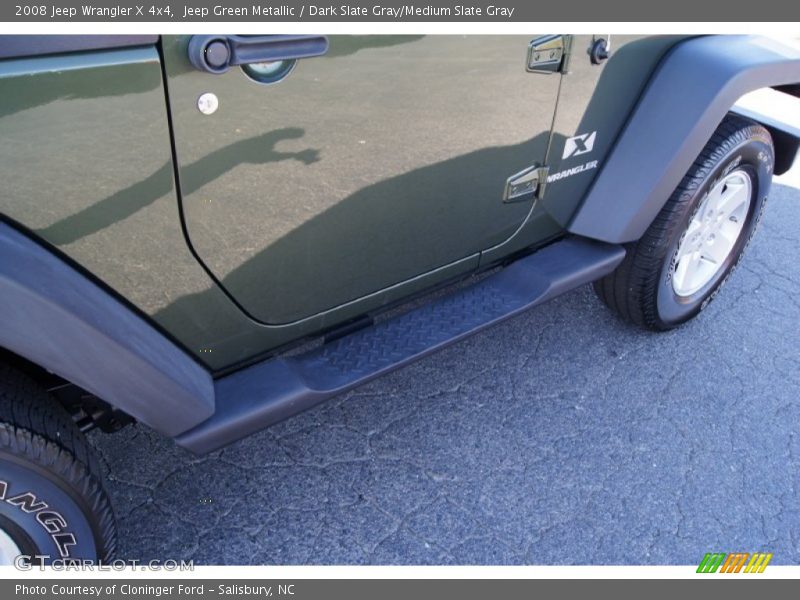 Jeep Green Metallic / Dark Slate Gray/Medium Slate Gray 2008 Jeep Wrangler X 4x4