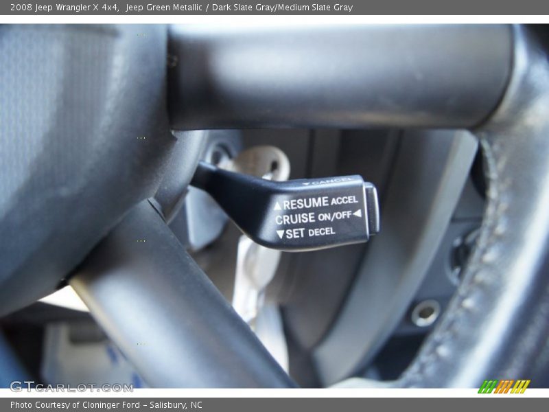 Jeep Green Metallic / Dark Slate Gray/Medium Slate Gray 2008 Jeep Wrangler X 4x4