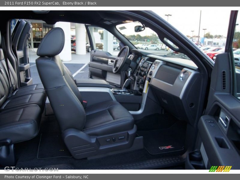 Ebony Black / Black 2011 Ford F150 FX2 SuperCab