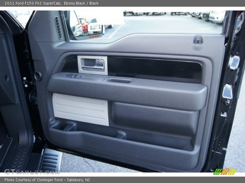 Door Panel of 2011 F150 FX2 SuperCab