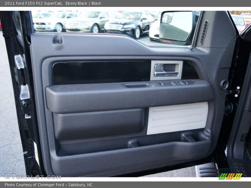 Door Panel of 2011 F150 FX2 SuperCab