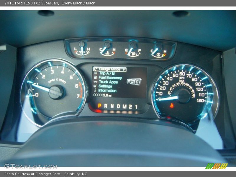  2011 F150 FX2 SuperCab FX2 SuperCab Gauges