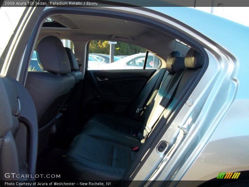 Palladium Metallic / Ebony 2009 Acura TSX Sedan