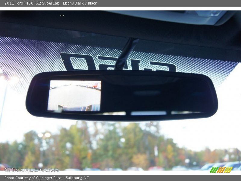 Ebony Black / Black 2011 Ford F150 FX2 SuperCab