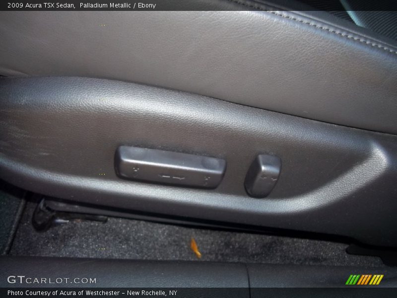 Palladium Metallic / Ebony 2009 Acura TSX Sedan