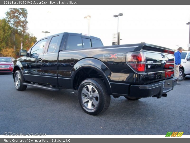  2011 F150 FX2 SuperCab Ebony Black