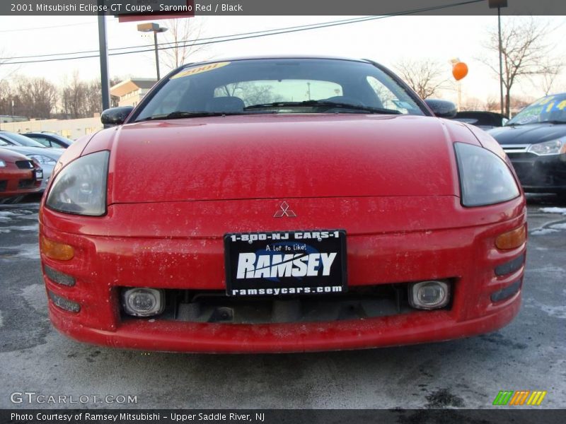 Saronno Red / Black 2001 Mitsubishi Eclipse GT Coupe